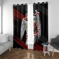 Polska Walczaca Crowned Eagle Window Curtain Fighting Poland