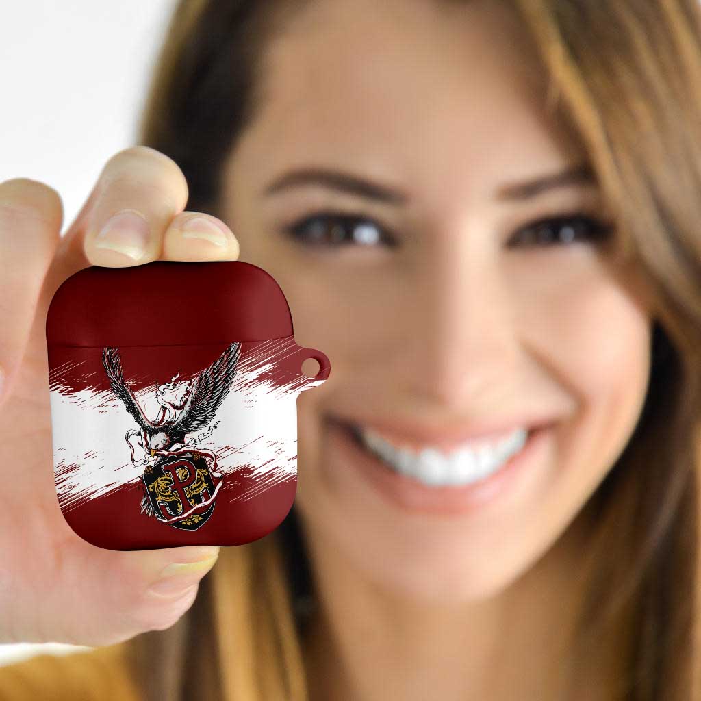 Poland Grunge Eagle AirPods Case Polska Walczaca