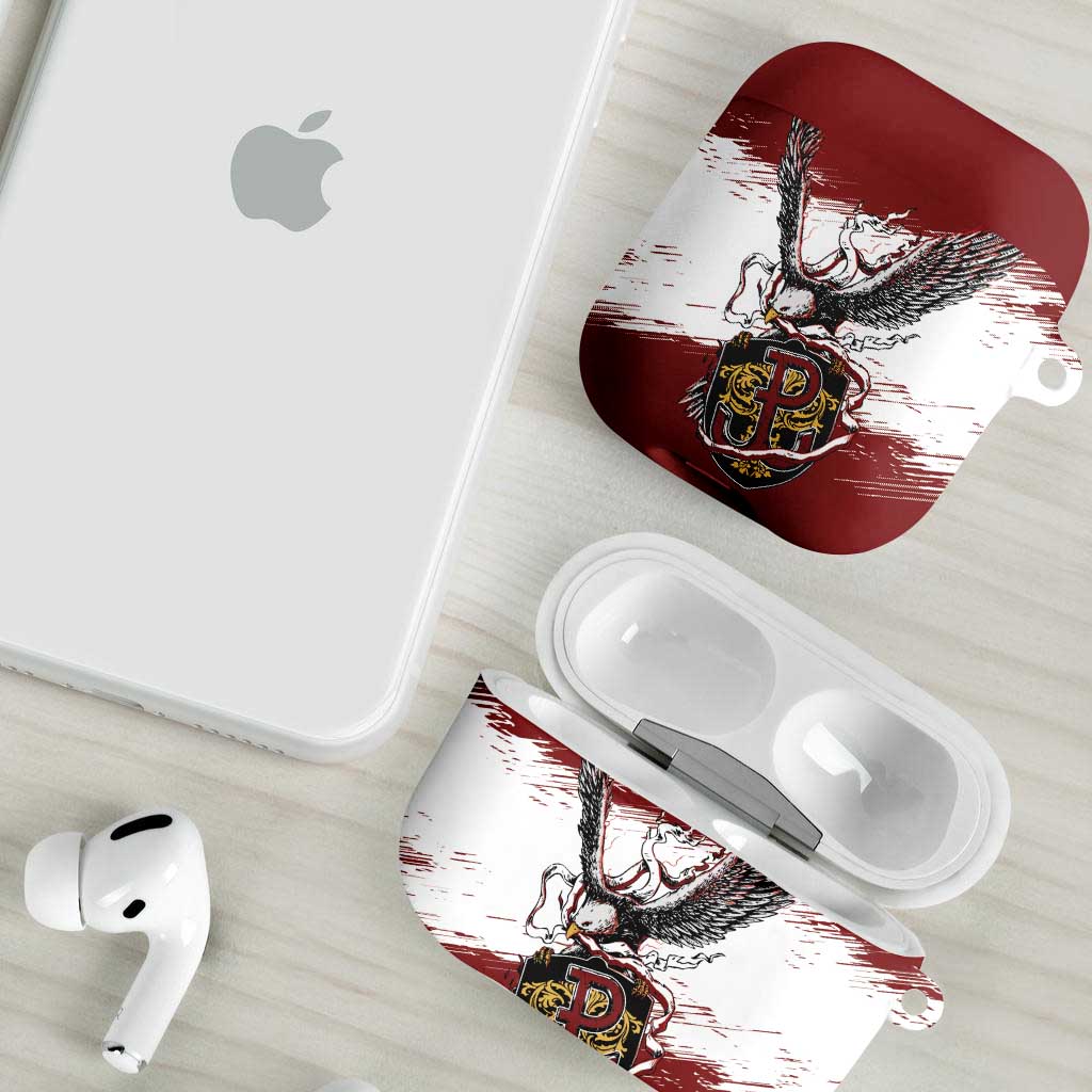 Poland Grunge Eagle AirPods Case Polska Walczaca