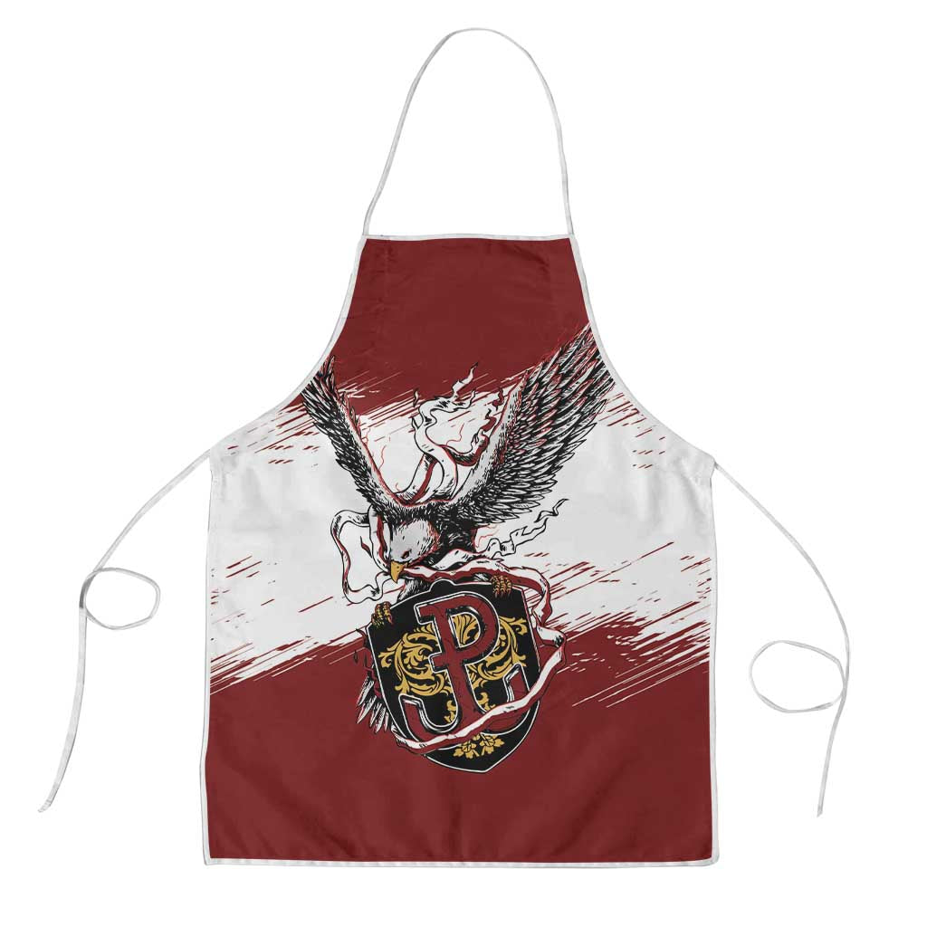 Poland Grunge Eagle Apron Polska Walczaca