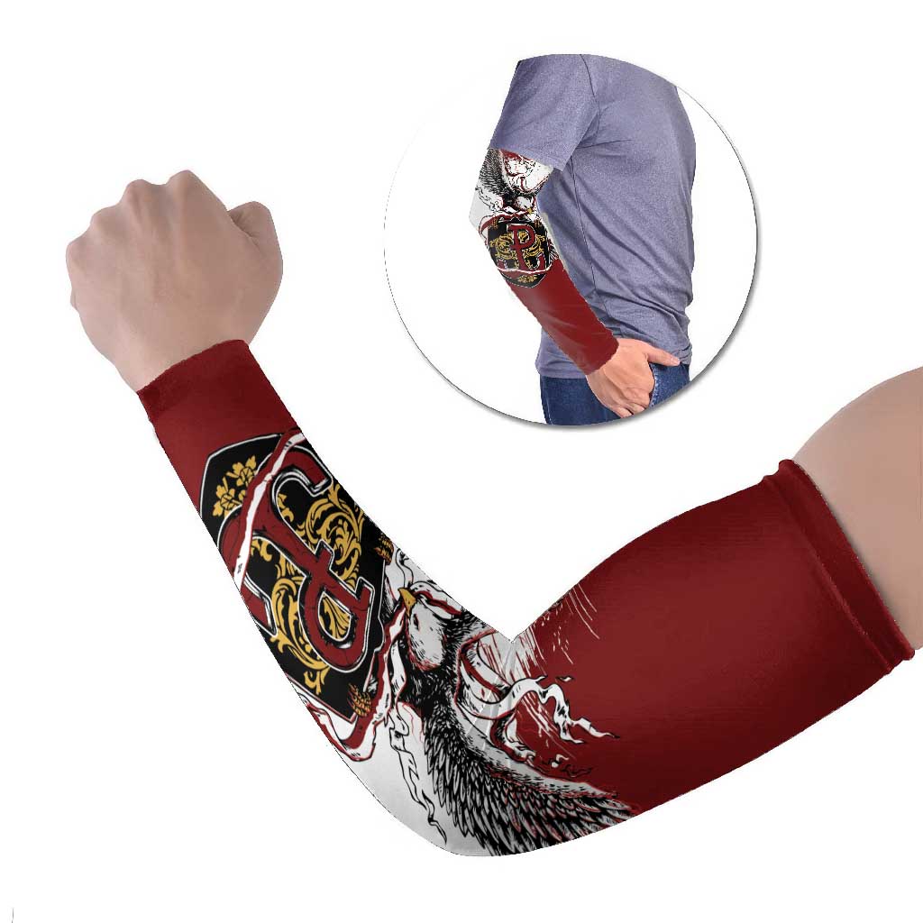 Poland Personalized Grunge Eagle Arm Sleeves Polska Walczaca