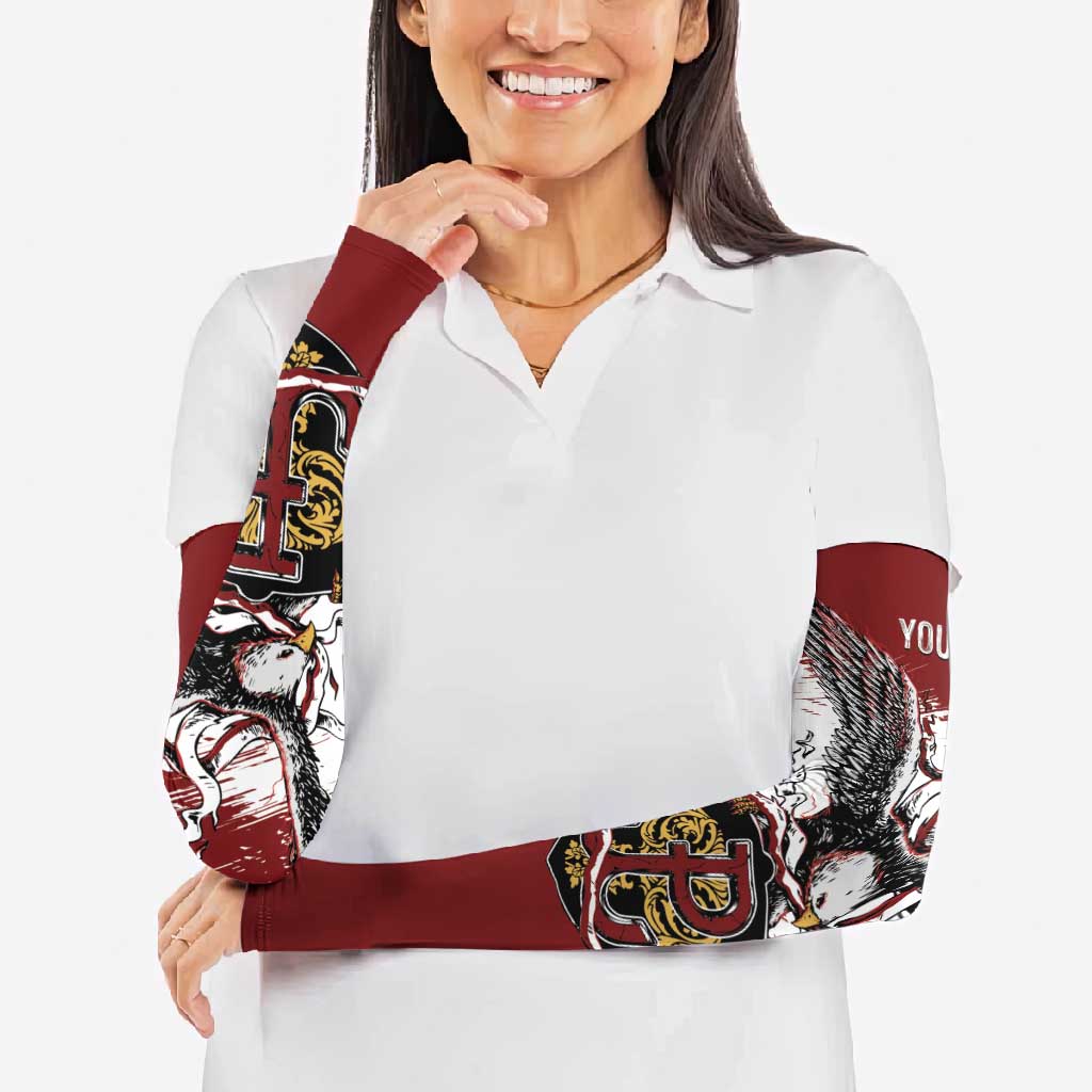 Poland Personalized Grunge Eagle Arm Sleeves Polska Walczaca
