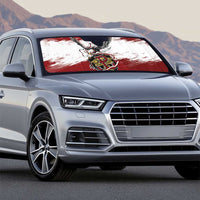 Poland Grunge Eagle Auto Sun Shade Polska Walczaca