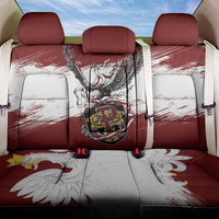 Poland Grunge Eagle Back Car Seat Cover Polska Walczaca