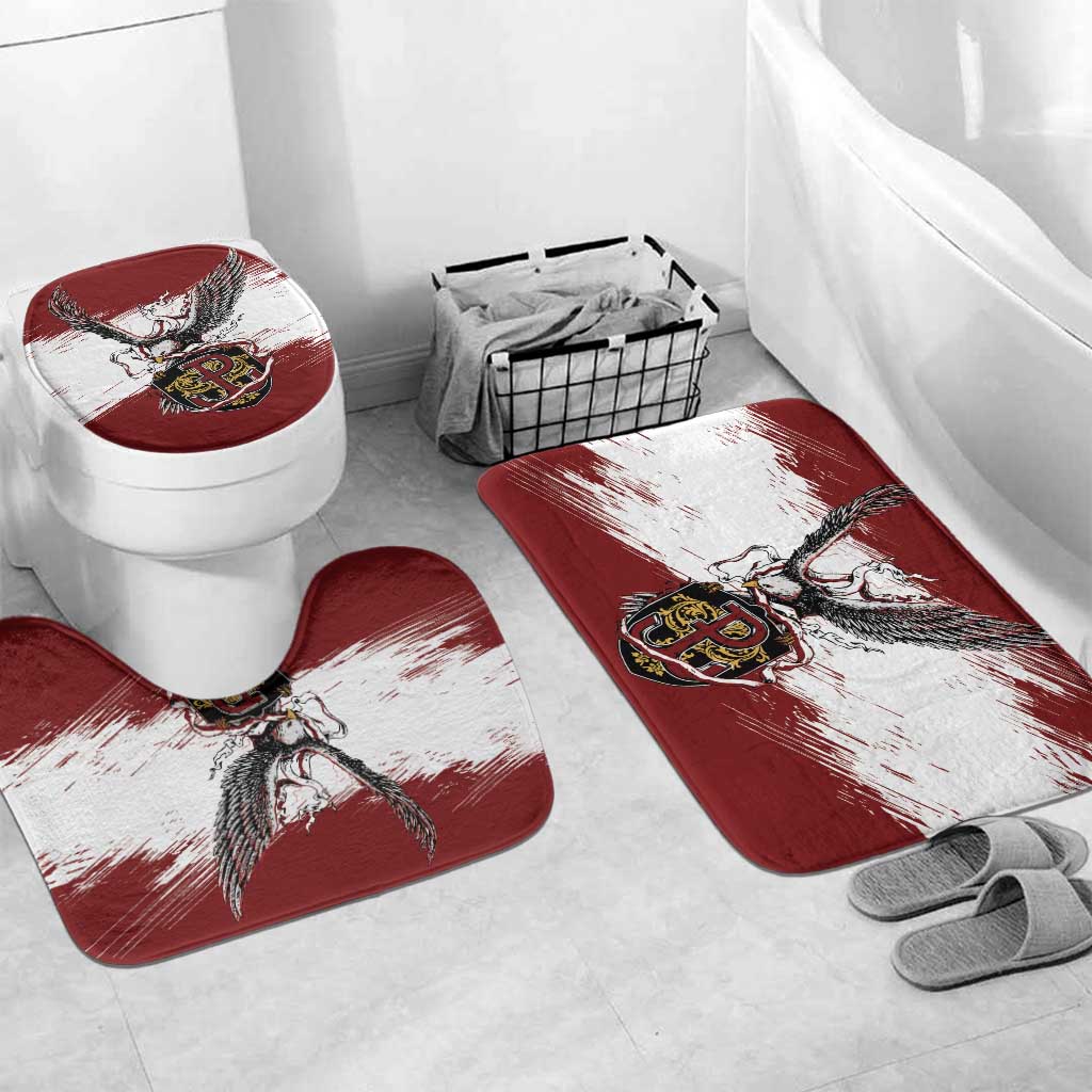 Poland Grunge Eagle Bathroom Set Polska Walczaca