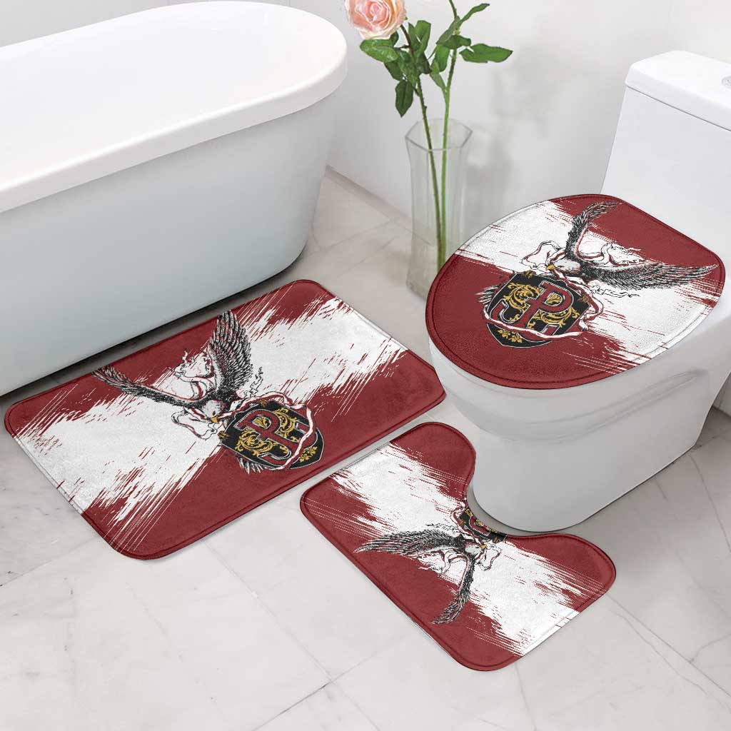 Poland Grunge Eagle Bathroom Set Polska Walczaca
