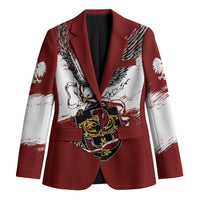 Poland Personalized Grunge Eagle Blazer Polska Walczaca