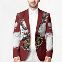 Poland Personalized Grunge Eagle Blazer Polska Walczaca