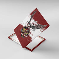 Poland Grunge Eagle Canvas Wall Art Polska Walczaca