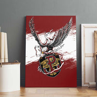 Poland Grunge Eagle Canvas Wall Art Polska Walczaca