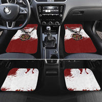 Poland Personalized Grunge Eagle Car Mats Polska Walczaca