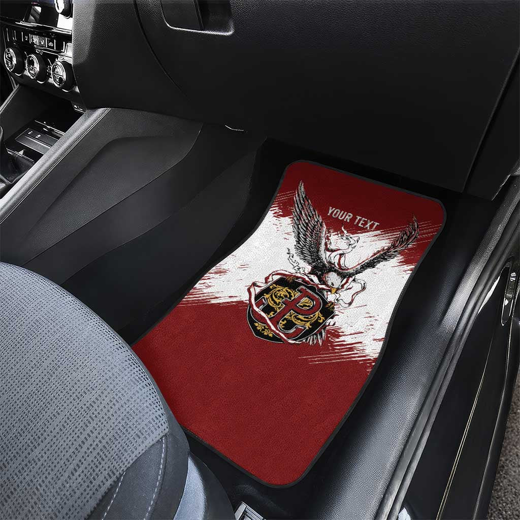 Poland Personalized Grunge Eagle Car Mats Polska Walczaca
