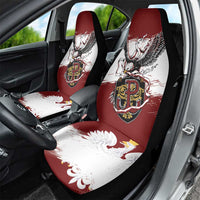 Poland Grunge Eagle Car Seat Cover Polska Walczaca