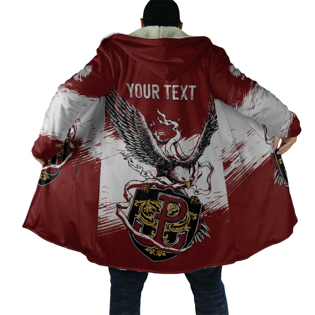 Poland Personalized Grunge Eagle Cloak Polska Walczaca