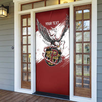 Poland Personalized Grunge Eagle Door Cover Polska Walczaca