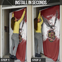 Poland Personalized Grunge Eagle Door Cover Polska Walczaca
