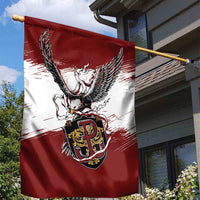 Poland Grunge Eagle Garden Flag Polska Walczaca