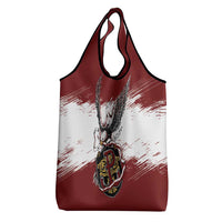 Poland Grunge Eagle Grocery Bag Polska Walczaca