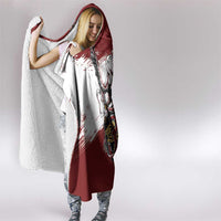 Poland Grunge Eagle Hooded Blanket Polska Walczaca