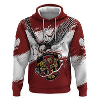 Poland Personalized Grunge Eagle Hoodie Polska Walczaca