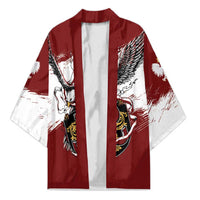 Poland Personalized Grunge Eagle Kimono Polska Walczaca