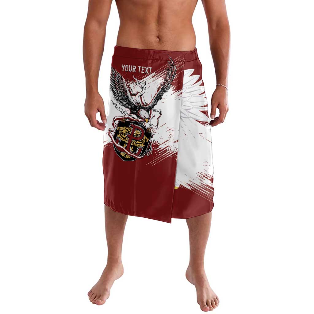 Poland Personalized Grunge Eagle Lavalava Polska Walczaca