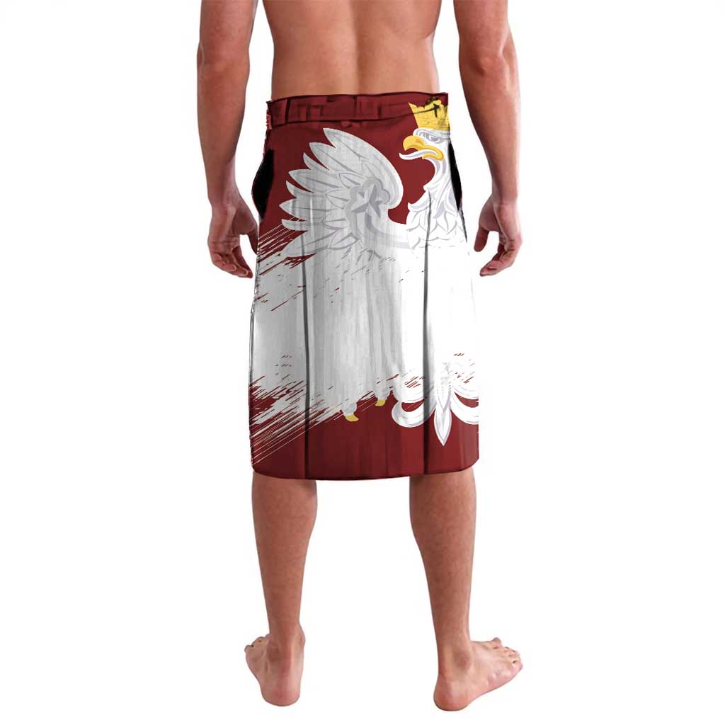Poland Personalized Grunge Eagle Lavalava Polska Walczaca