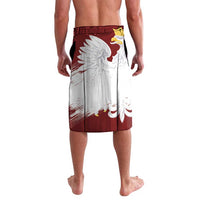 Poland Personalized Grunge Eagle Lavalava Polska Walczaca