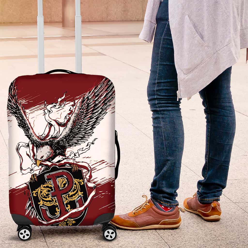 Poland Grunge Eagle Luggage Cover Polska Walczaca
