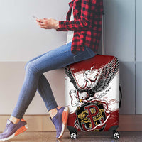 Poland Grunge Eagle Luggage Cover Polska Walczaca