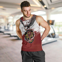 Poland Personalized Grunge Eagle Men Tank Top Polska Walczaca