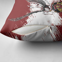 Poland Grunge Eagle Pillow Cover Polska Walczaca