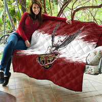 Poland Grunge Eagle Quilt Polska Walczaca