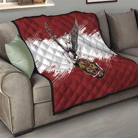 Poland Grunge Eagle Quilt Polska Walczaca
