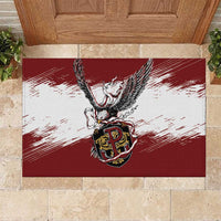 Poland Grunge Eagle Rubber Doormat Polska Walczaca
