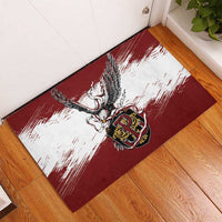 Poland Grunge Eagle Rubber Doormat Polska Walczaca