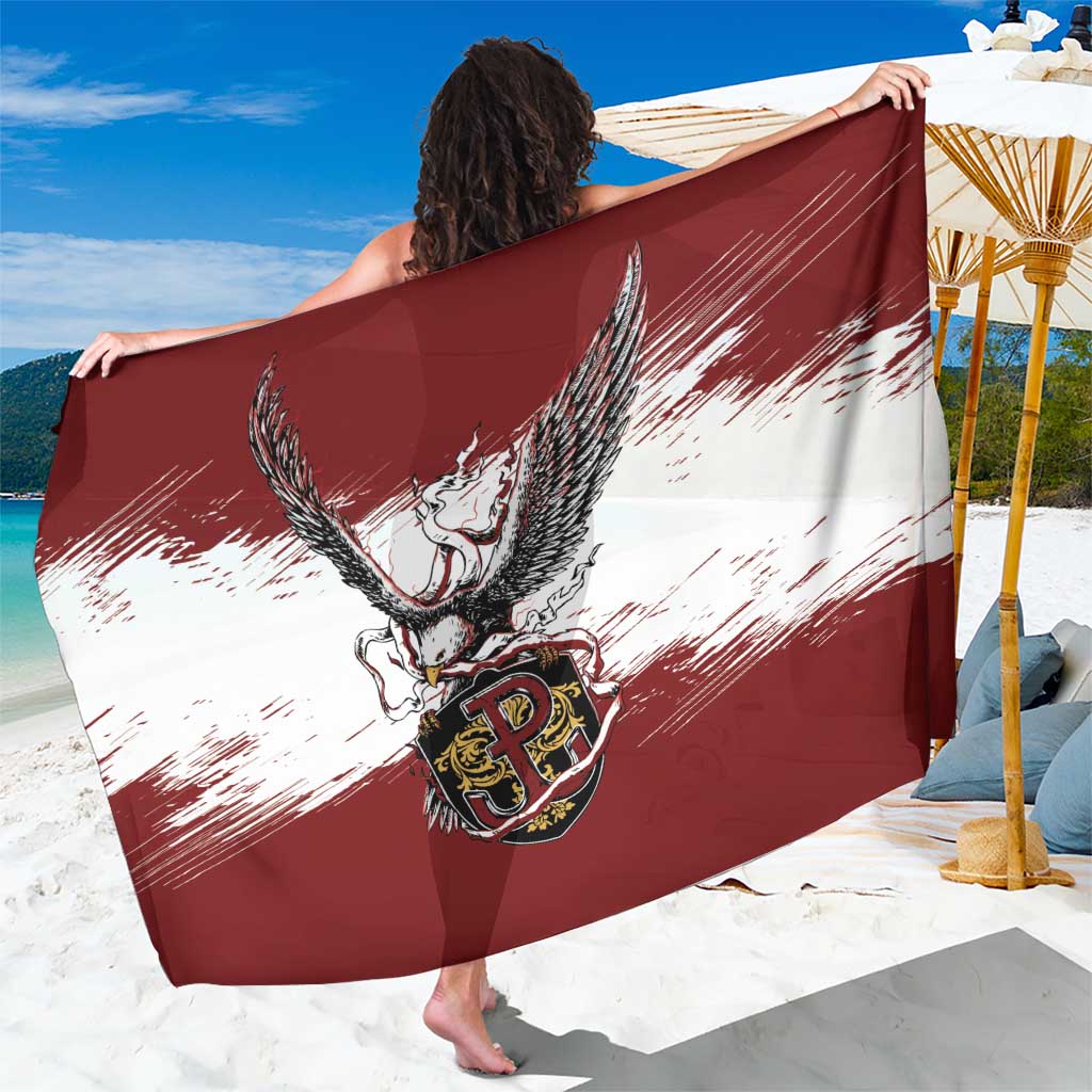 Poland Grunge Eagle Sarong Polska Walczaca