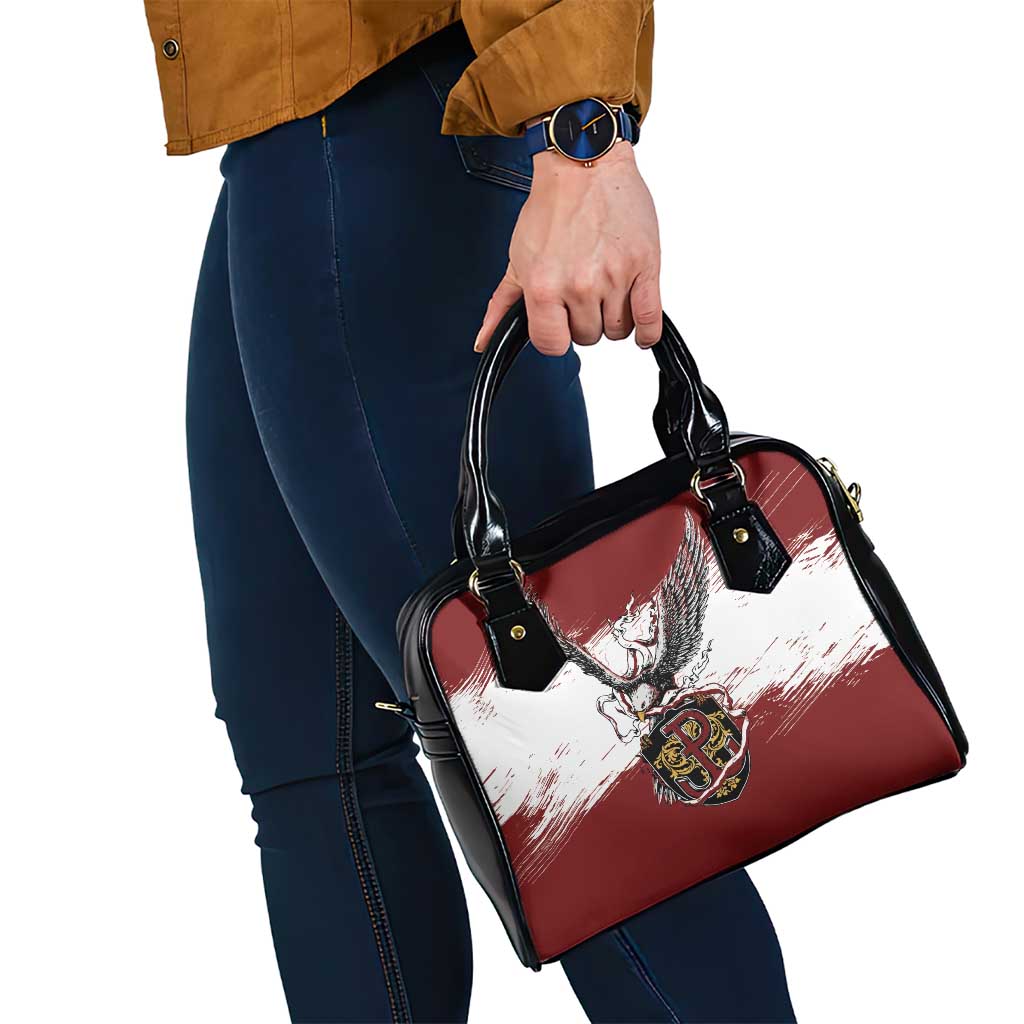 Poland Grunge Eagle Shoulder Handbag Polska Walczaca