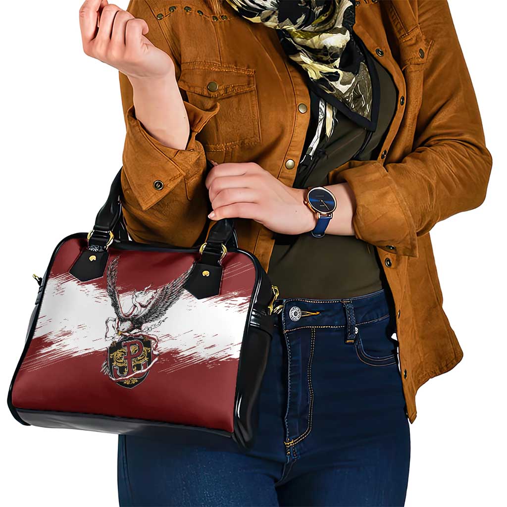 Poland Grunge Eagle Shoulder Handbag Polska Walczaca