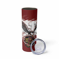 Poland Personalized Grunge Eagle Skinny Tumbler Polska Walczaca