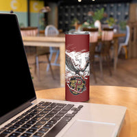 Poland Personalized Grunge Eagle Skinny Tumbler Polska Walczaca