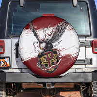 Poland Grunge Eagle Spare Tire Cover Polska Walczaca