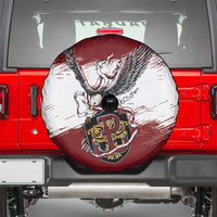 Poland Grunge Eagle Spare Tire Cover Polska Walczaca