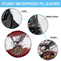 Poland Grunge Eagle Spare Tire Cover Polska Walczaca