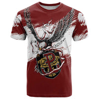 Poland Personalized Grunge Eagle T Shirt Polska Walczaca