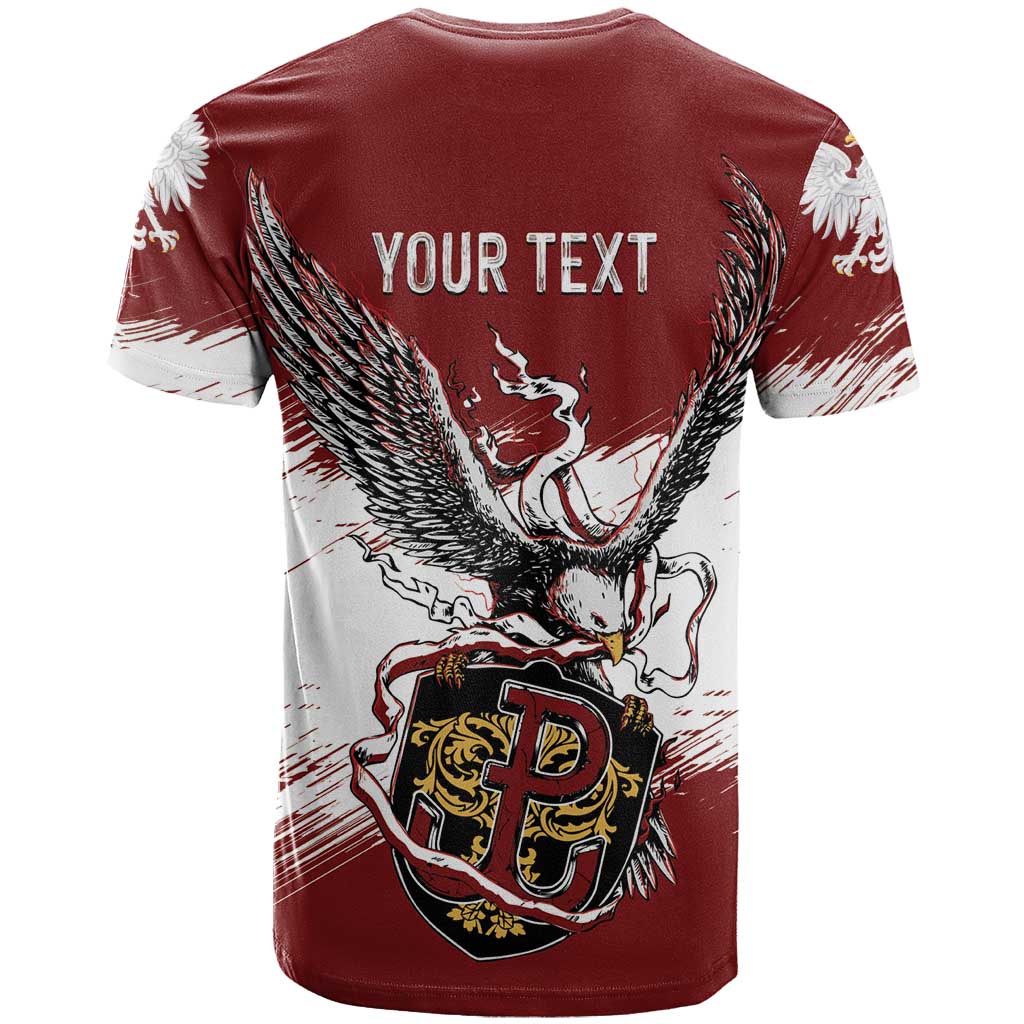 Poland Personalized Grunge Eagle T Shirt Polska Walczaca