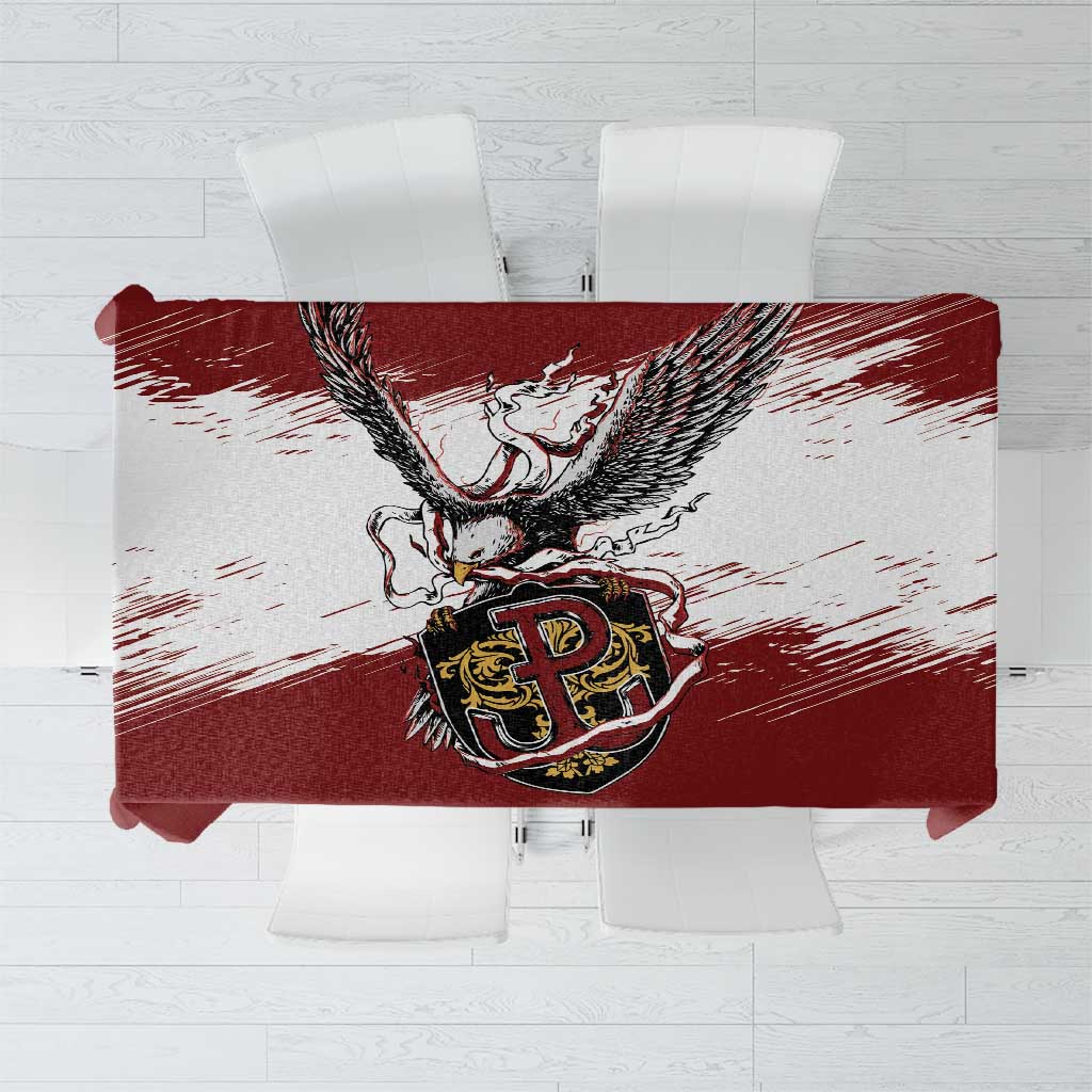 Poland Grunge Eagle Tablecloth Polska Walczaca