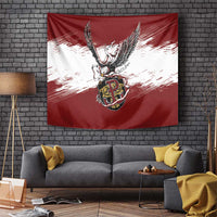 Poland Grunge Eagle Tapestry Polska Walczaca