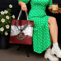 Poland Grunge Eagle Tote Bag Polska Walczaca