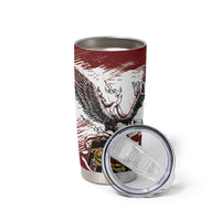 Poland Personalized Grunge Eagle Tumbler Cup Polska Walczaca
